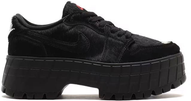 Air Jordan 1 Brooklyn Low Wmns "Black Gym Red"