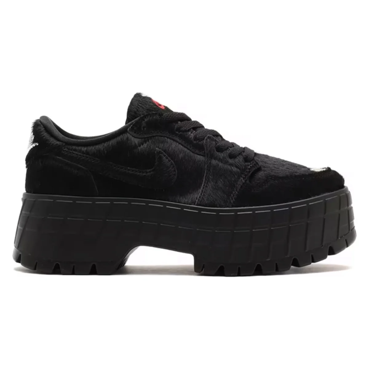 Air Jordan 1 Brooklyn Low Wmns "Black Gym Red"
