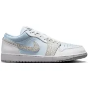 Air Jordan 1 Low "Blue Elephant Print"