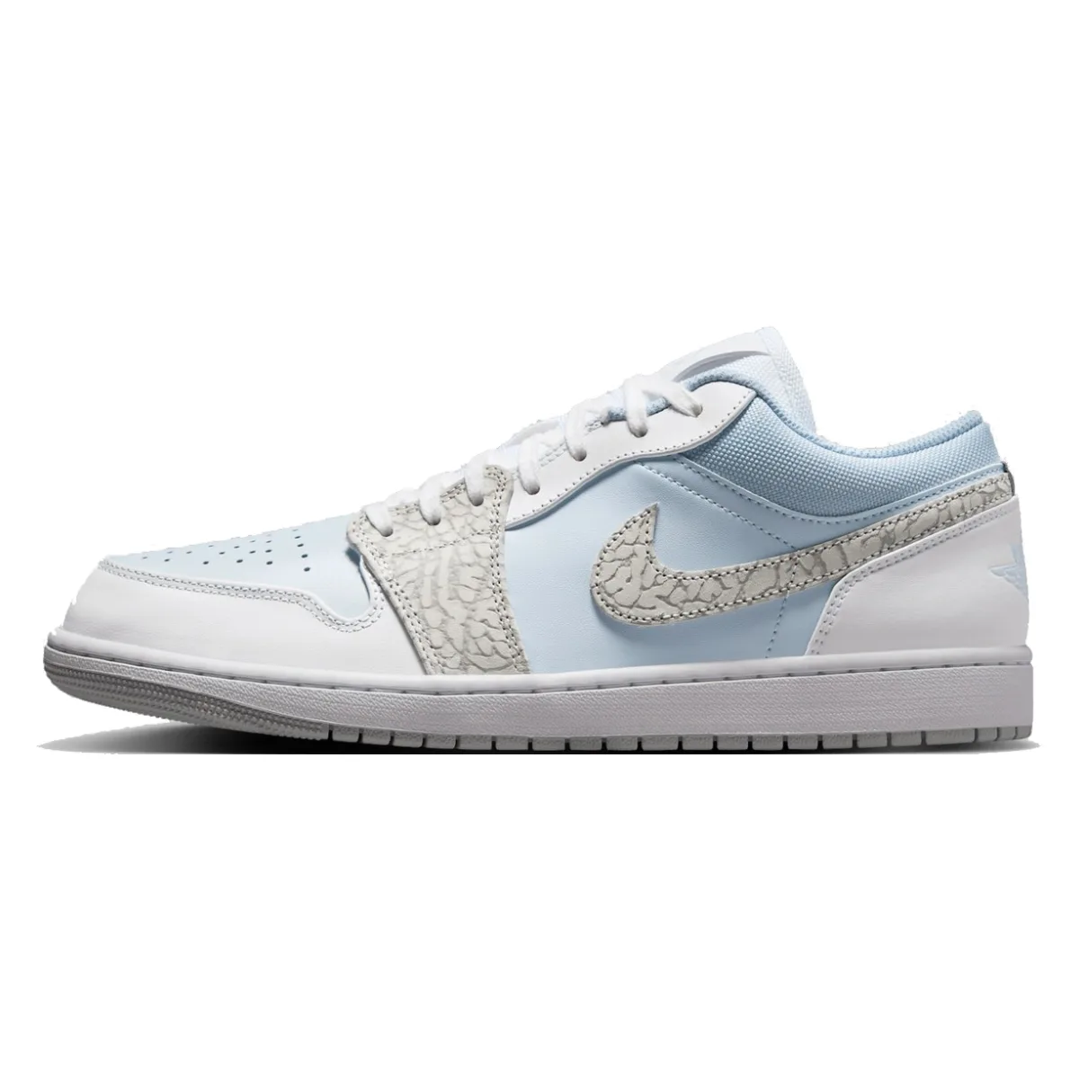 Air Jordan 1 Low "Blue Elephant Print"