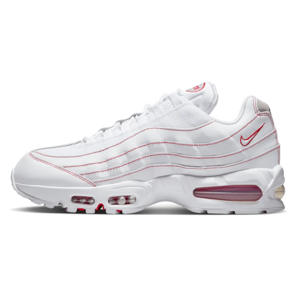 Nike Air Max 95 OG "Big Bubble White University Red"