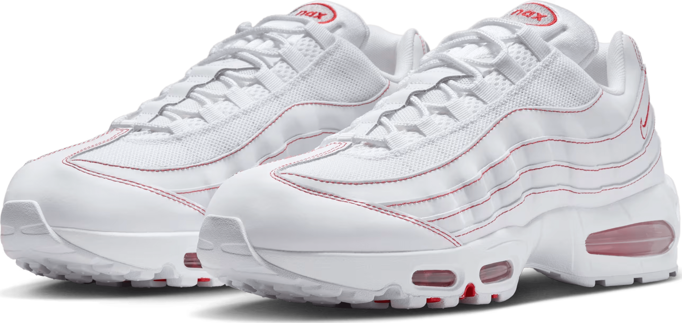 Nike Air Max 95 OG "Big Bubble White University Red"