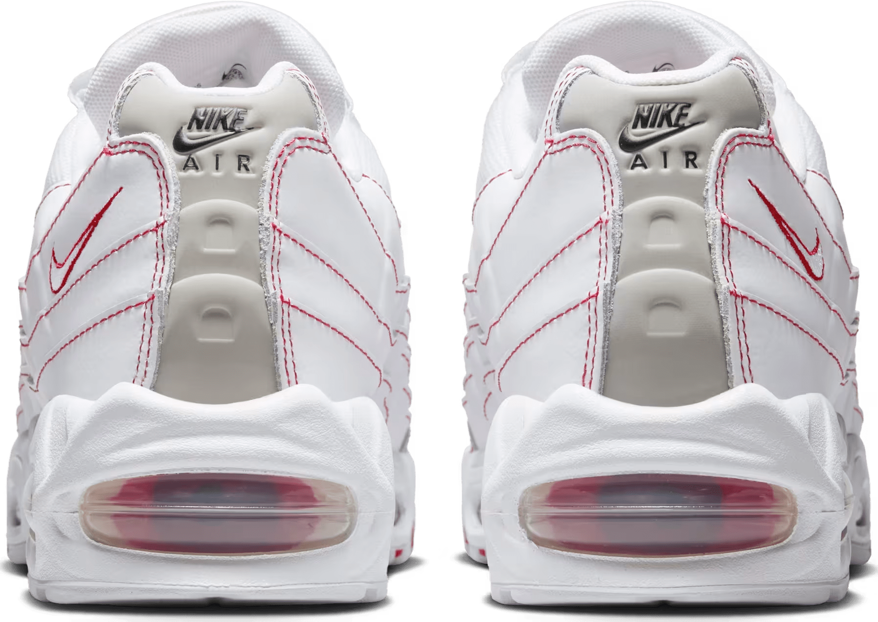 Nike Air Max 95 OG "Big Bubble White University Red"