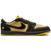 Quai 54 x Air Jordan 1 Low Retro "Black Tour Yellow"