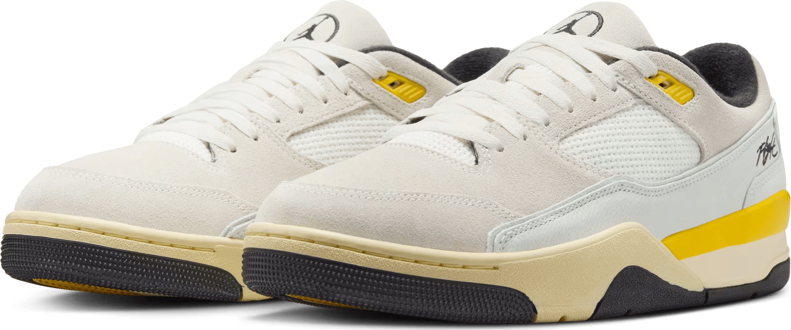 Quai 54 x Air Jordan Flight Court "Black Tour Yellow"