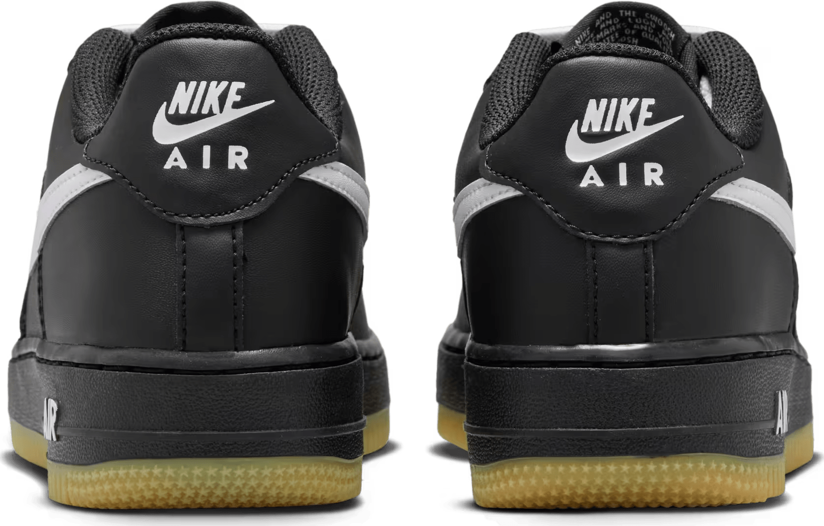 Nike Air Force 1 Low GS "Black White Gum"