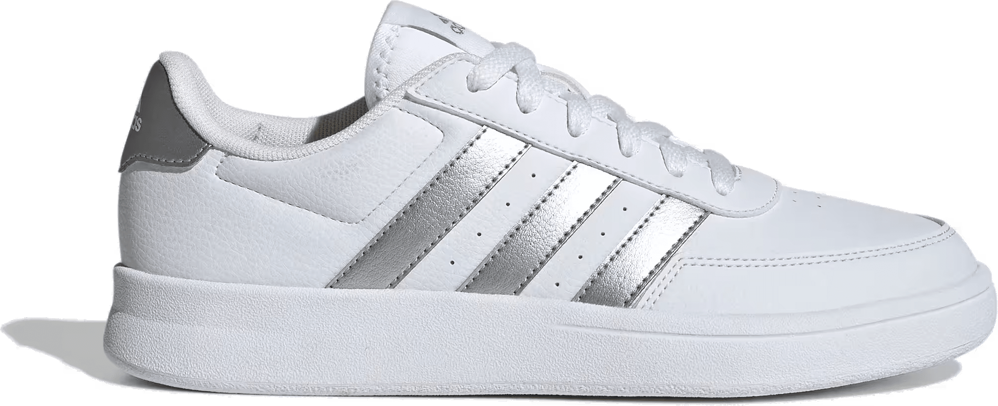 adidas Breaknet 2.0 White Silver Metallic (Women's)