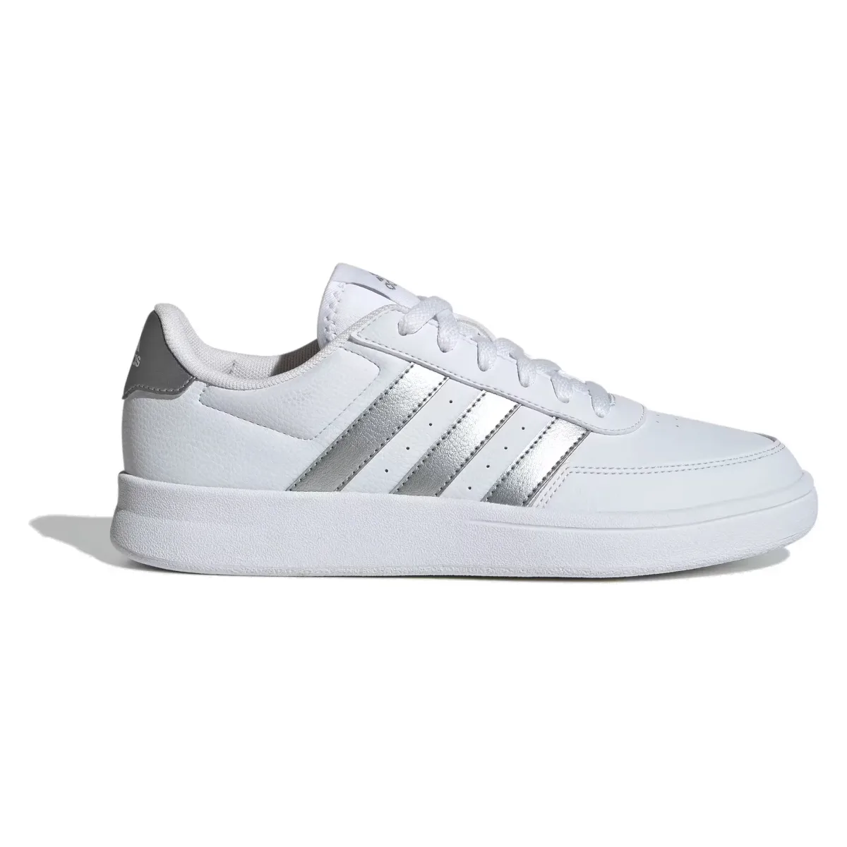adidas Breaknet 2.0 White Silver Metallic (Women's)