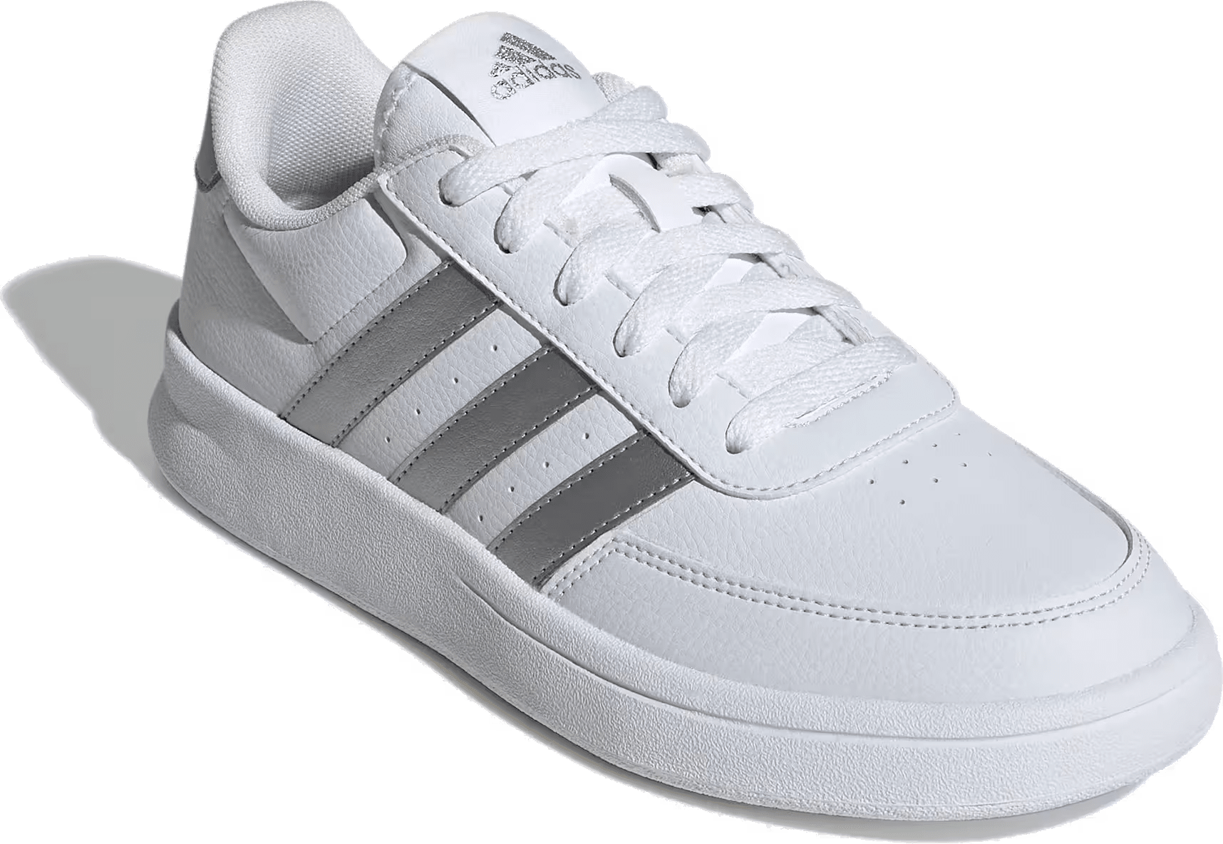 adidas Breaknet 2.0 White Silver Metallic (Women's)