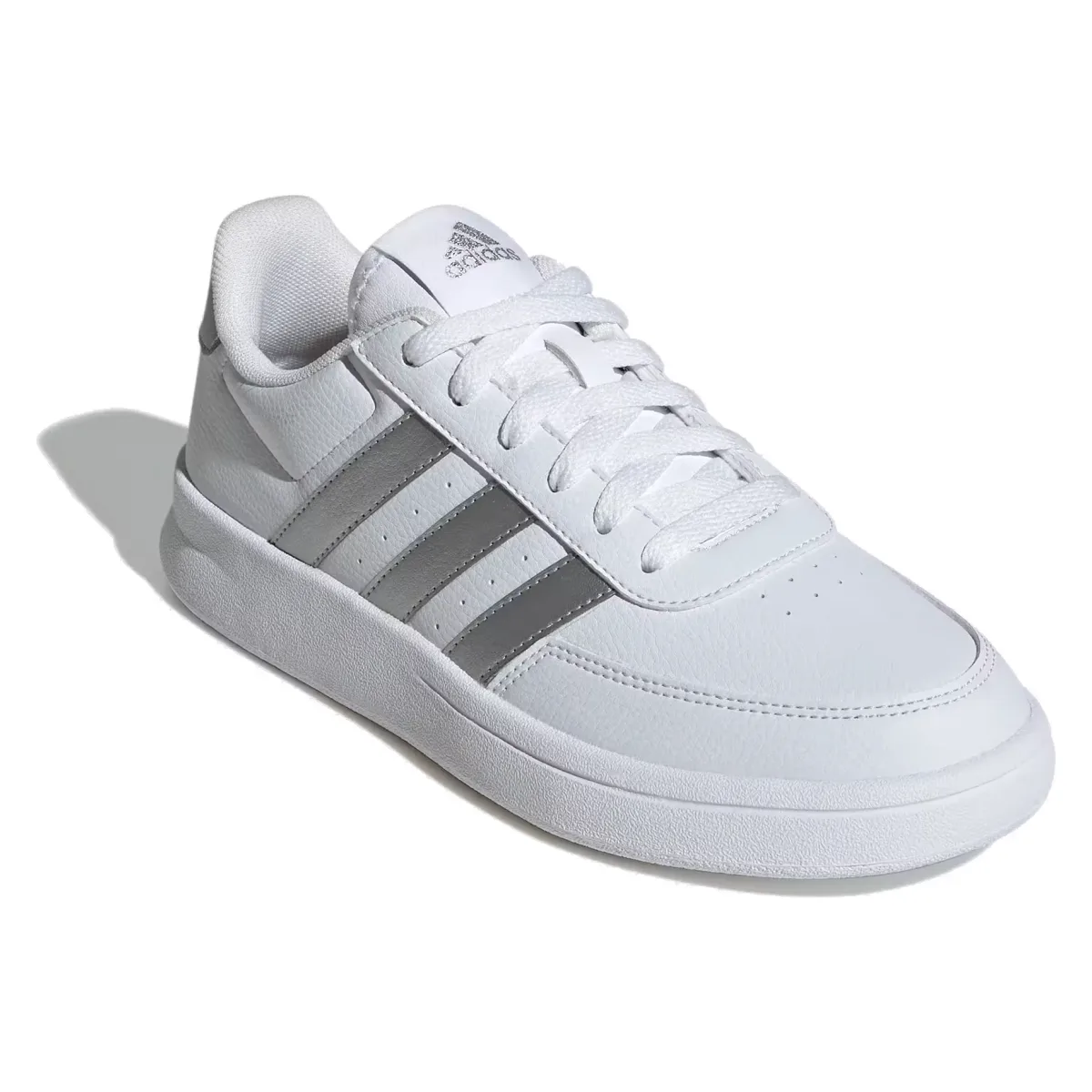adidas Breaknet 2.0 White Silver Metallic (Women's)
