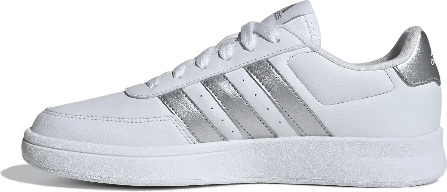 adidas Breaknet 2.0 White Silver Metallic (Women's)