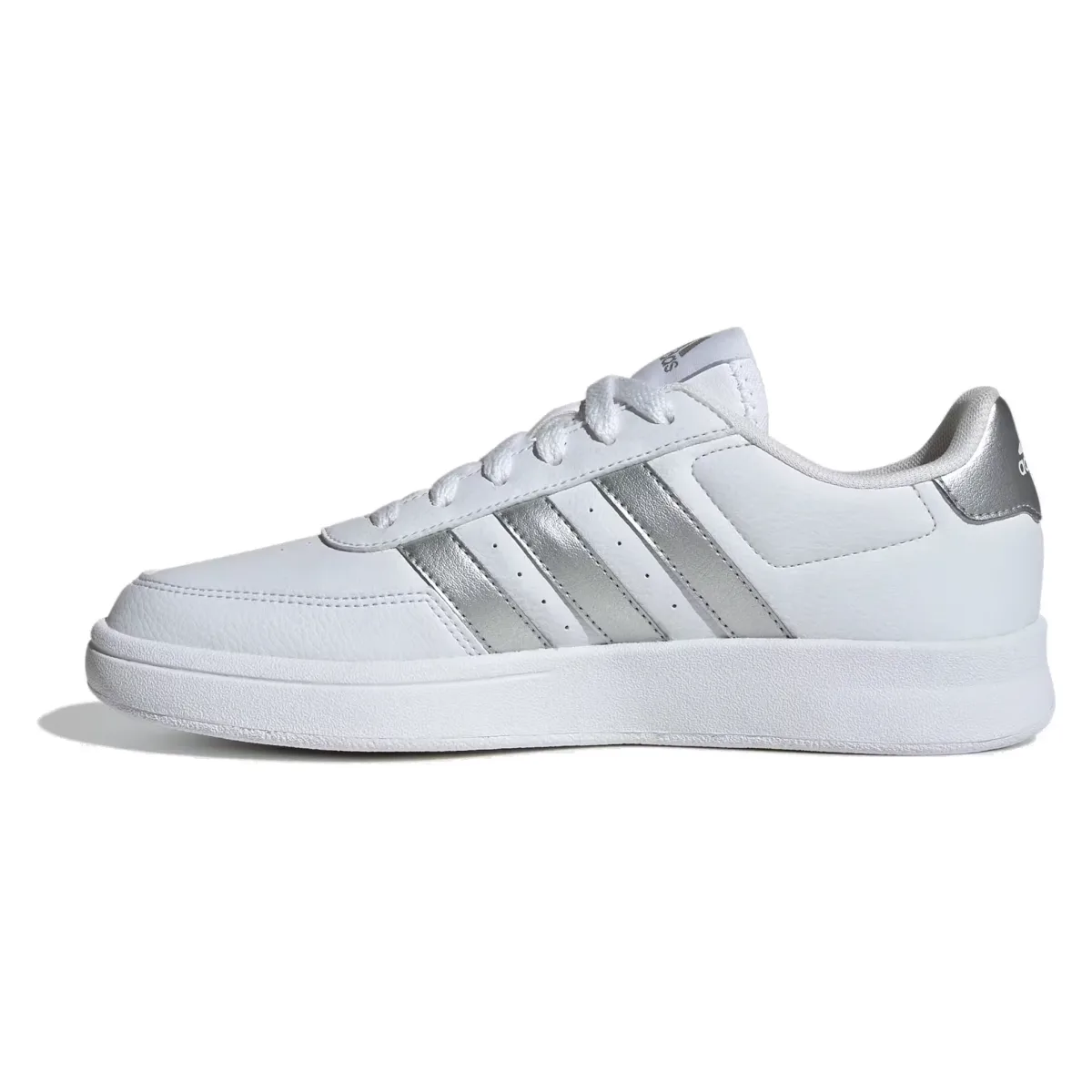adidas Breaknet 2.0 White Silver Metallic (Women's)