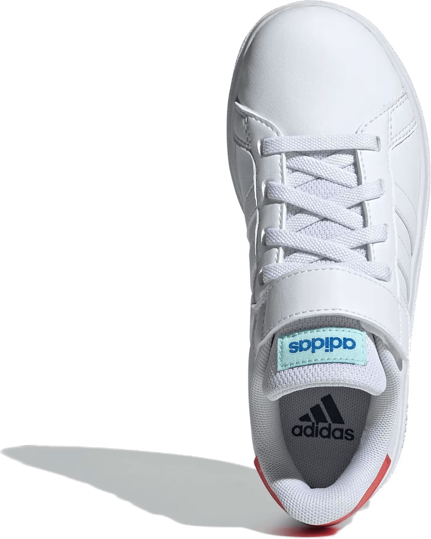 adidas Grand Court 2.0 Cloud White Bright Red (GS)