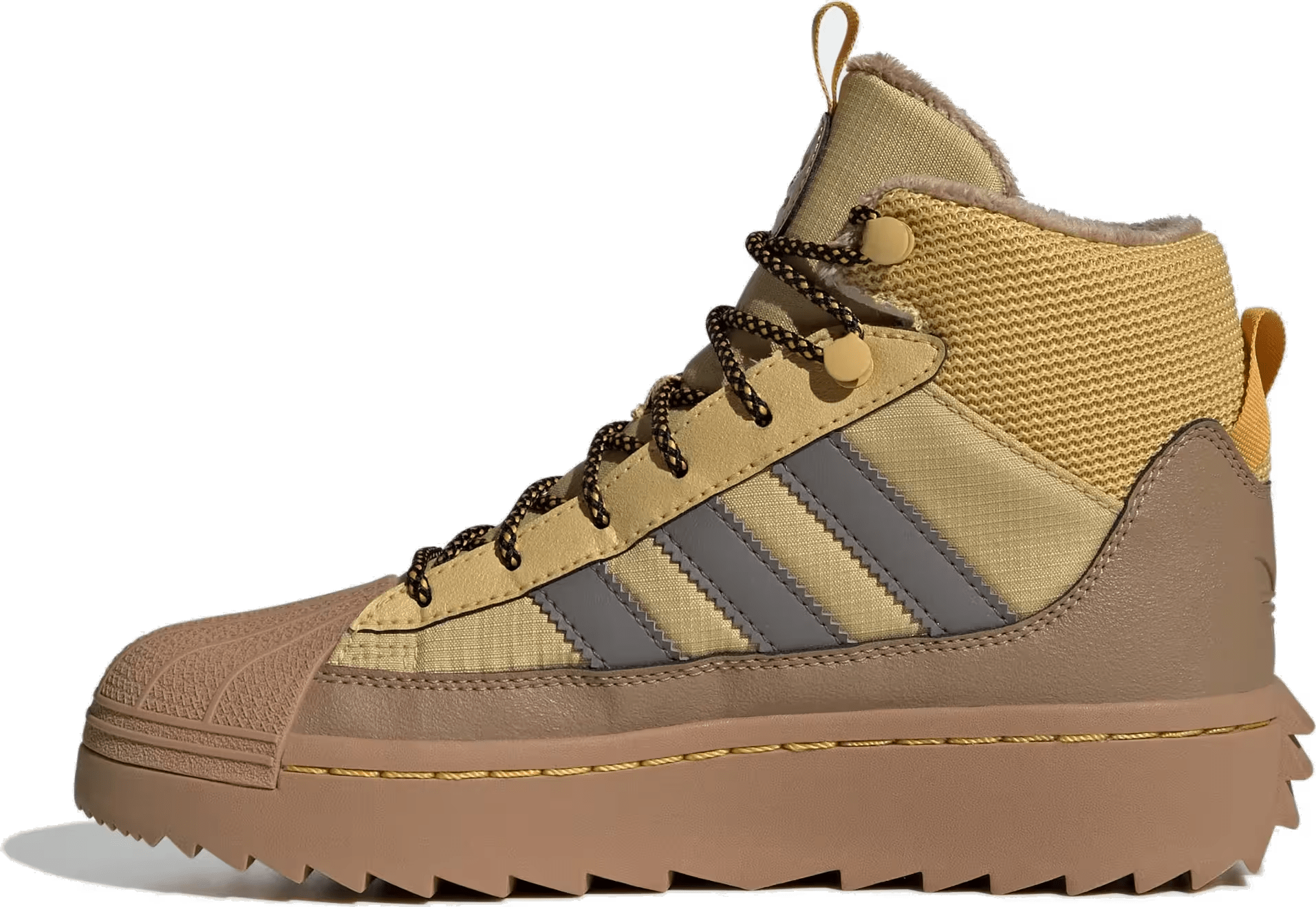 adidas Superstar Winter Trek Oat Charcoal Core Black (GS)