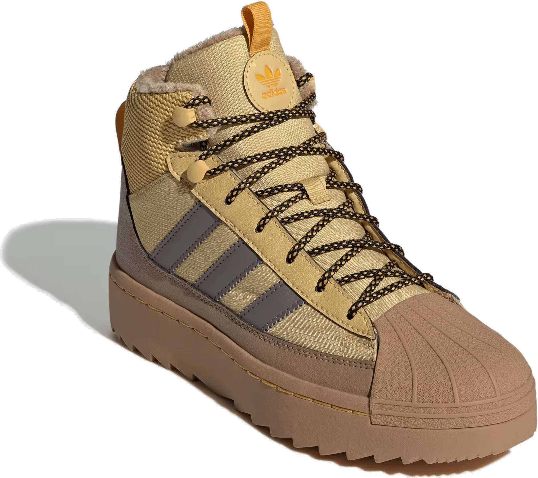 adidas Superstar Winter Trek Oat Charcoal Core Black (GS)