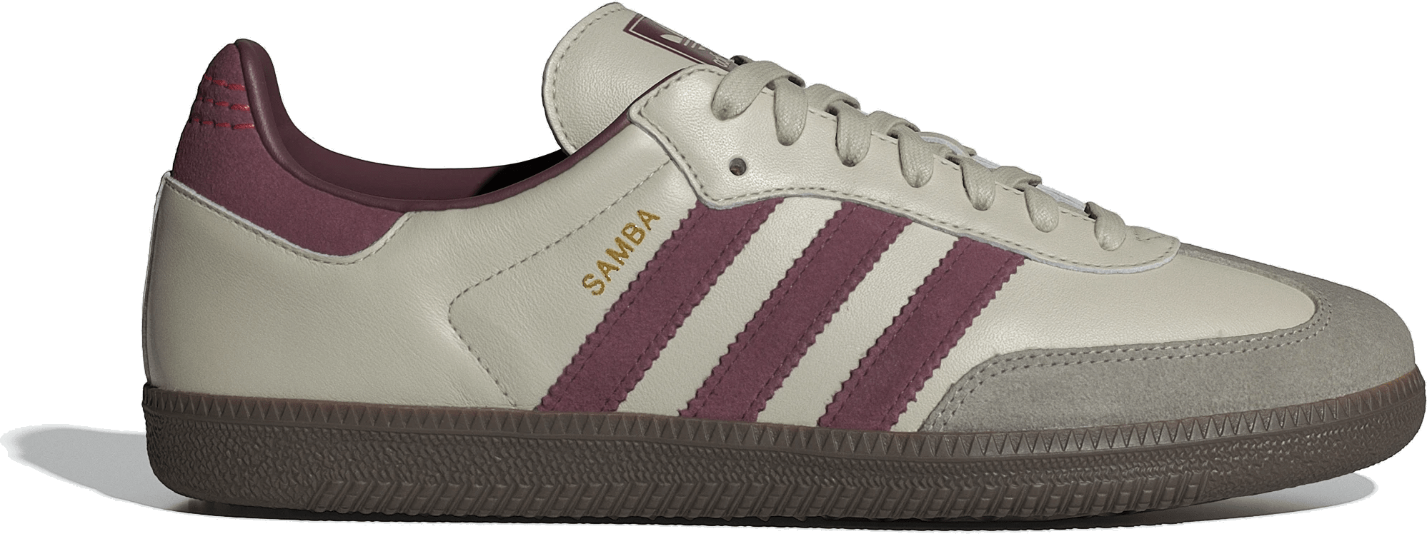 adidas Samba OG Putty Grey Maroon