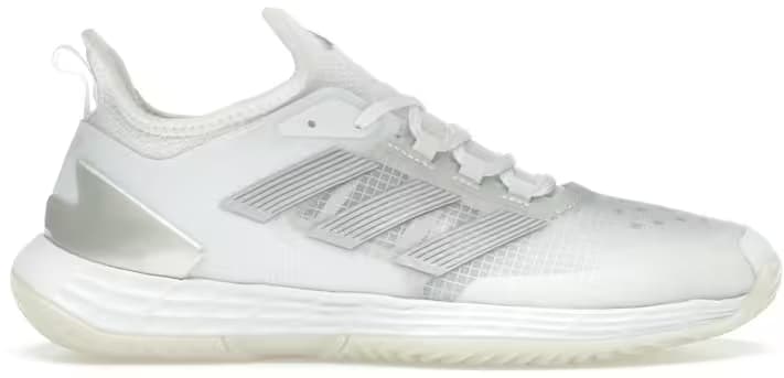 adidas Adizero Ubersonic 4.1 Cloud White Silver Metallic Grey (Women's)