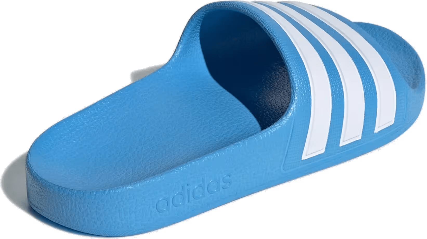 adidas Adilette Aqua Slides Blue Burst Cloud White (GS)