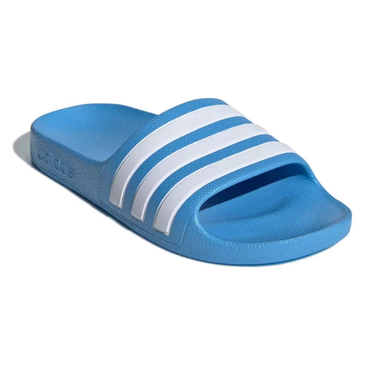 adidas Adilette Aqua Slides Blue Burst Cloud White (GS)