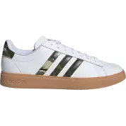 adidas Grand Court 2.0 Cloud White Olive Strata Putty Grey