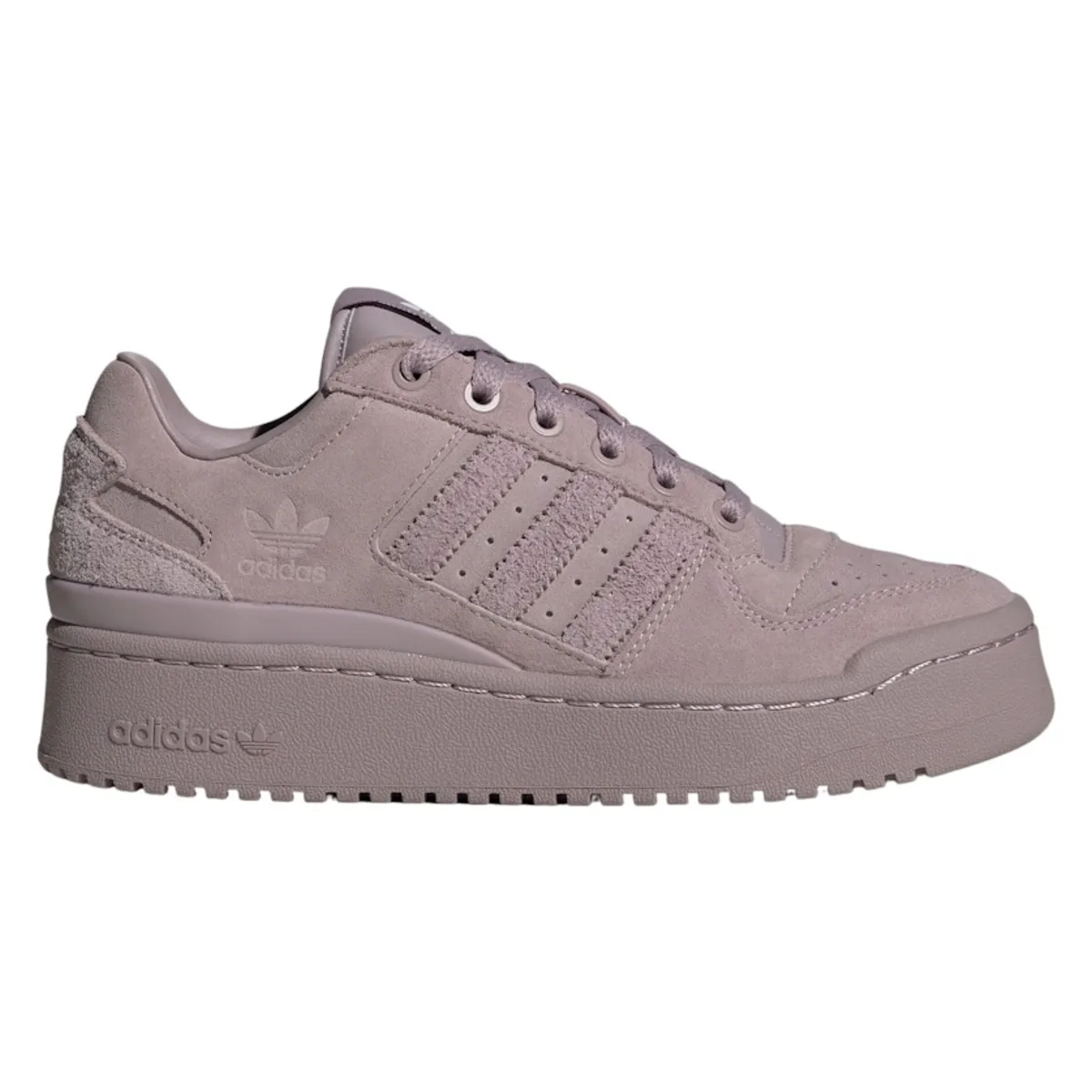 adidas Forum Bold Stripes Preloved Fig Cloud White (Women's)
