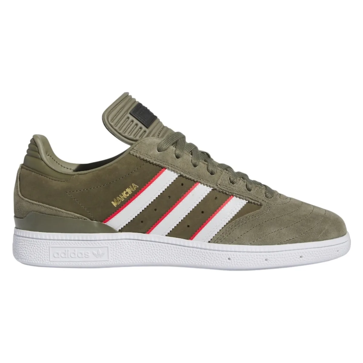 adidas Busenitz Olive Strata Red Cloud White