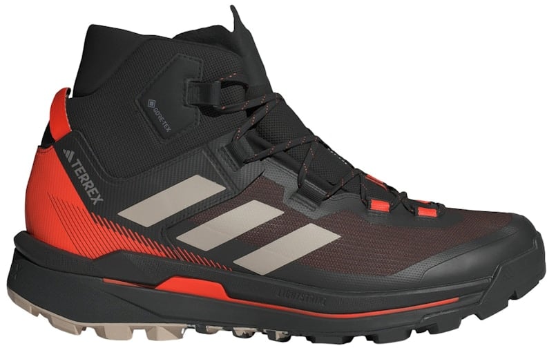 adidas Terrex Skychaser Tech Gore-Tex Core Black Wonder Beige Semi Impact Orange