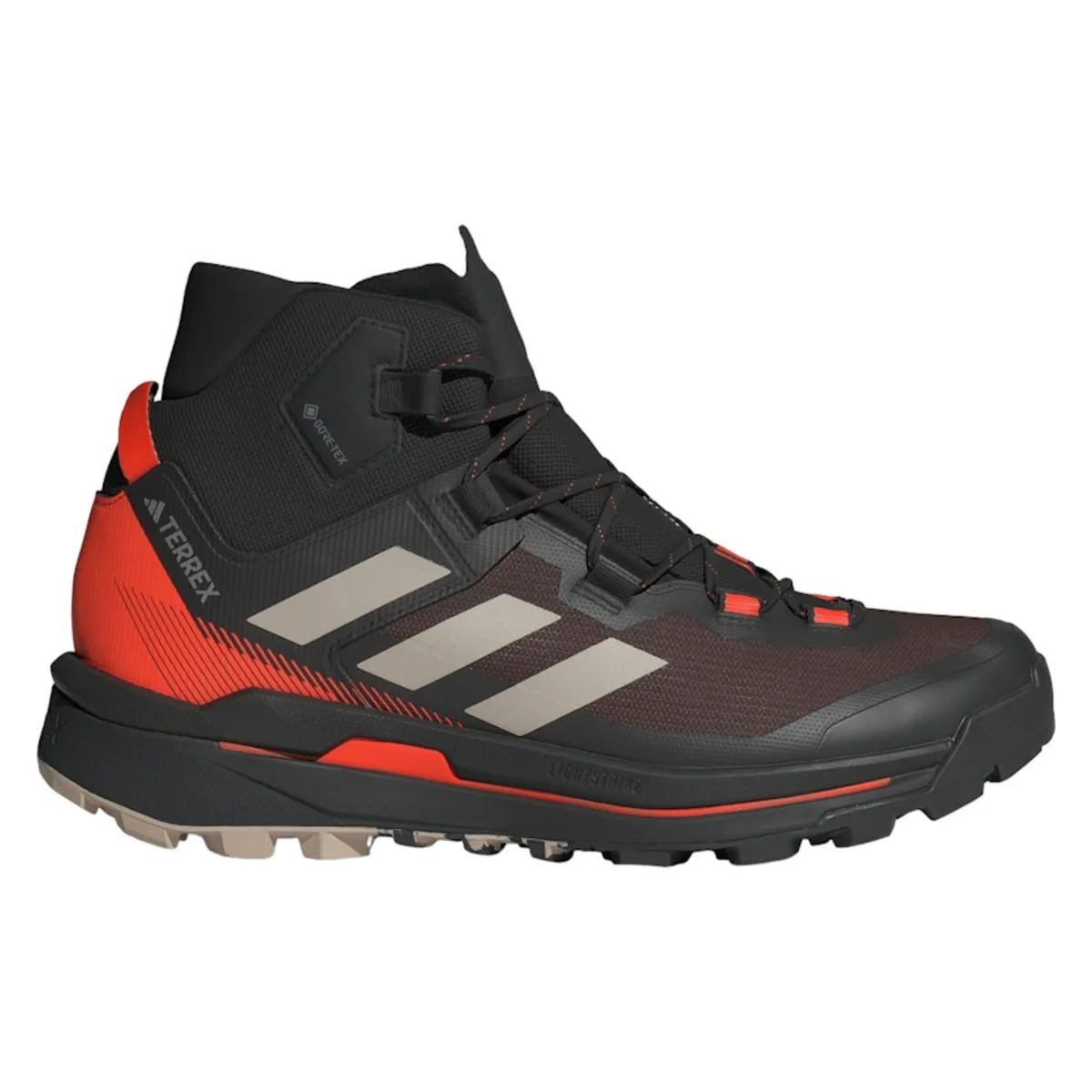 adidas Terrex Skychaser Tech Gore-Tex Core Black Wonder Beige Semi Impact Orange