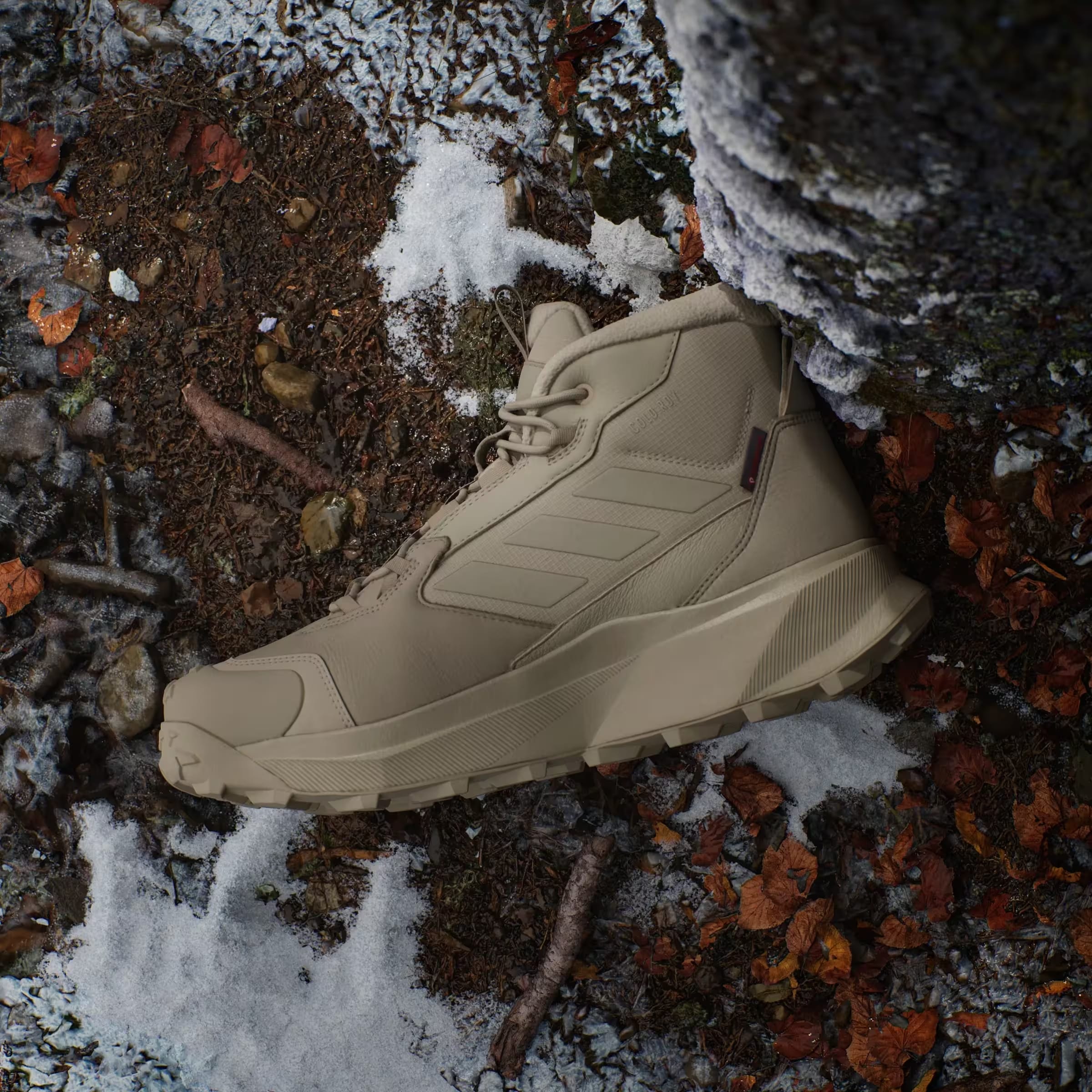 adidas Terrex Winter Leather Cut Rain.RDY Cold.RDY Wonder Beige Alumina