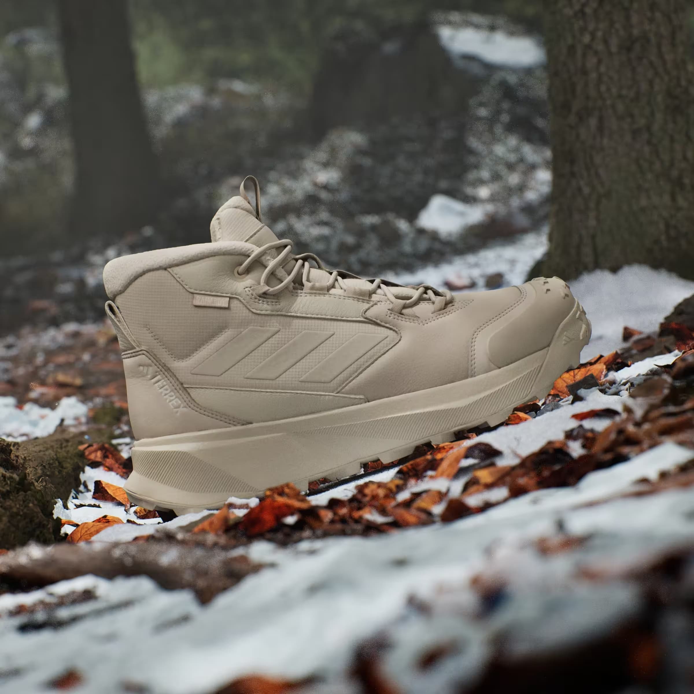 adidas Terrex Winter Leather Cut Rain.RDY Cold.RDY Wonder Beige Alumina
