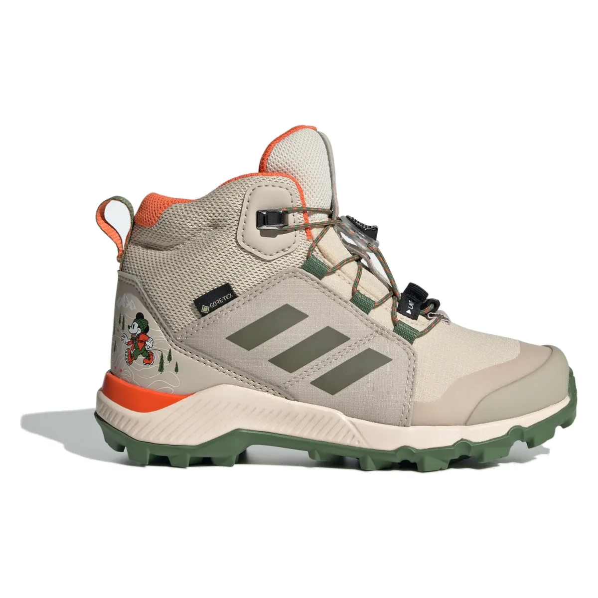 adidas Terrex Mid Gore-Tex Disney Wonder Beige Olive Strata Impact Orange (GS)