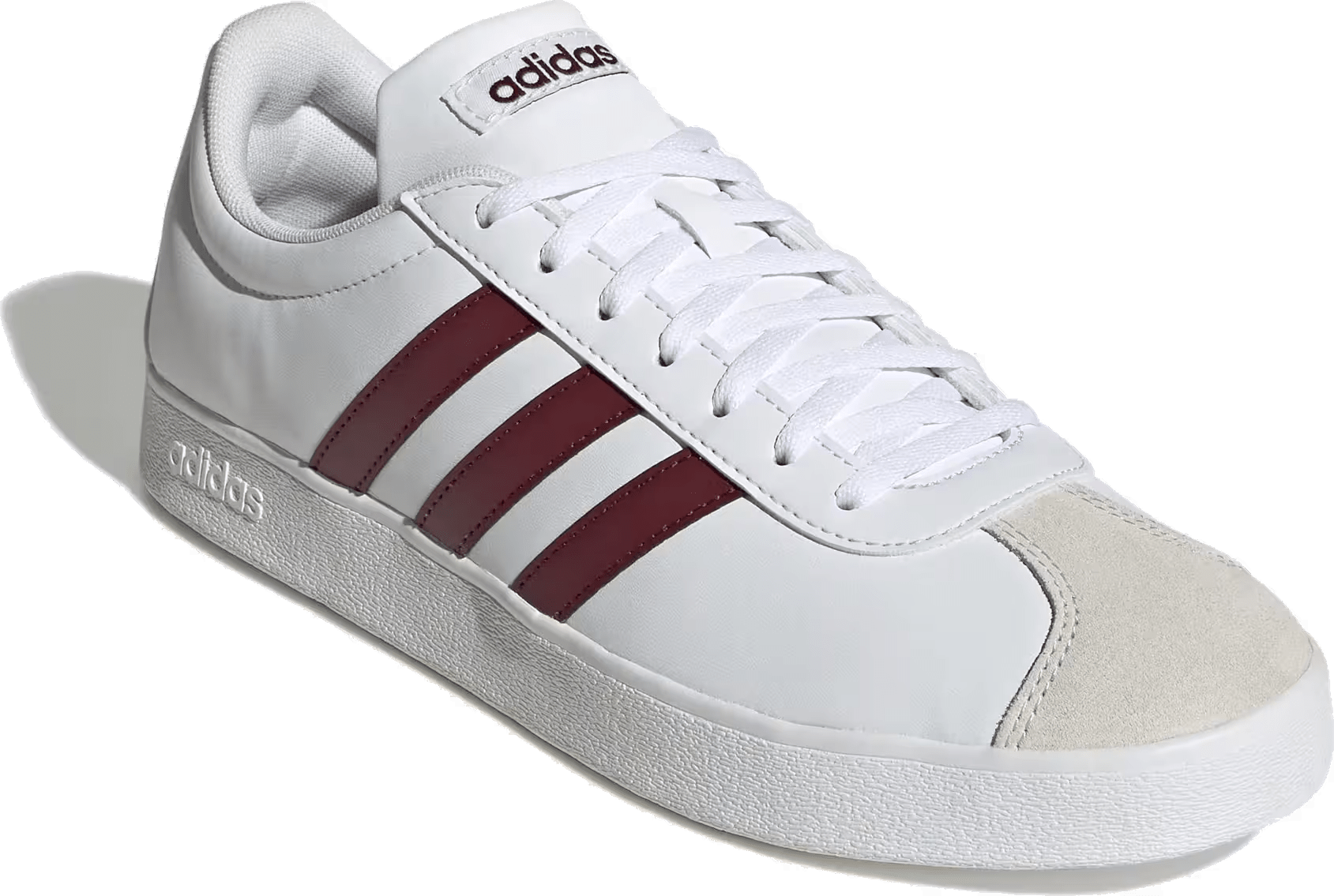 adidas VL Court Base White Shadow Red Grey