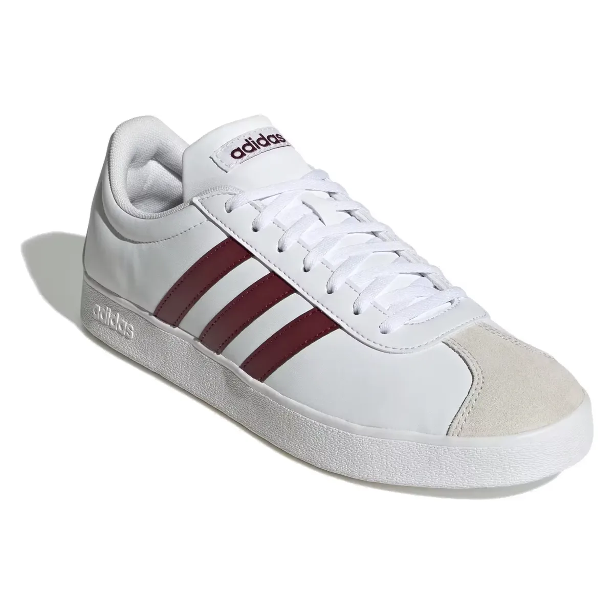 adidas VL Court Base White Shadow Red Grey