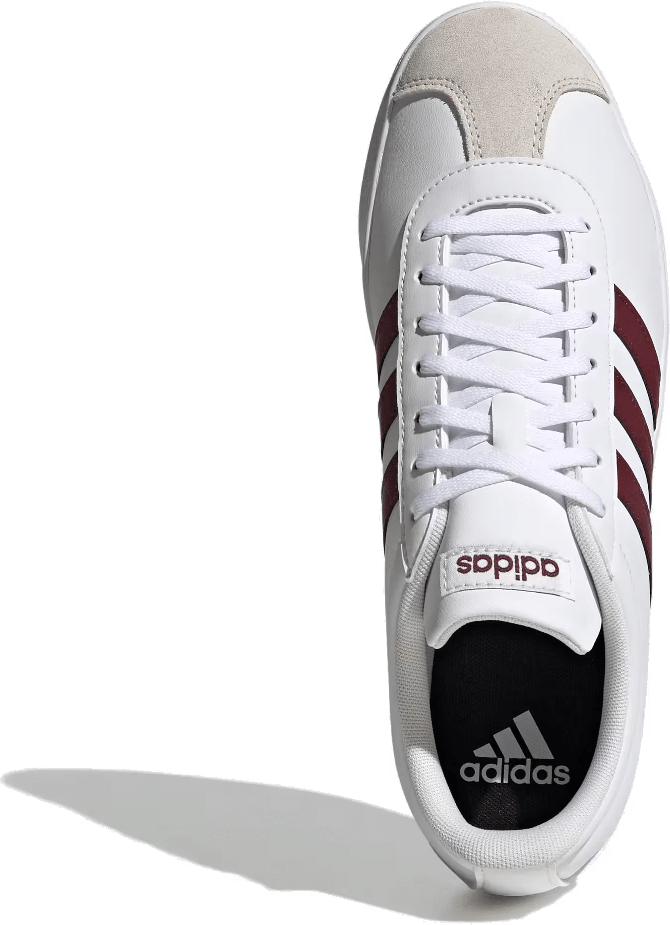 adidas VL Court Base White Shadow Red Grey