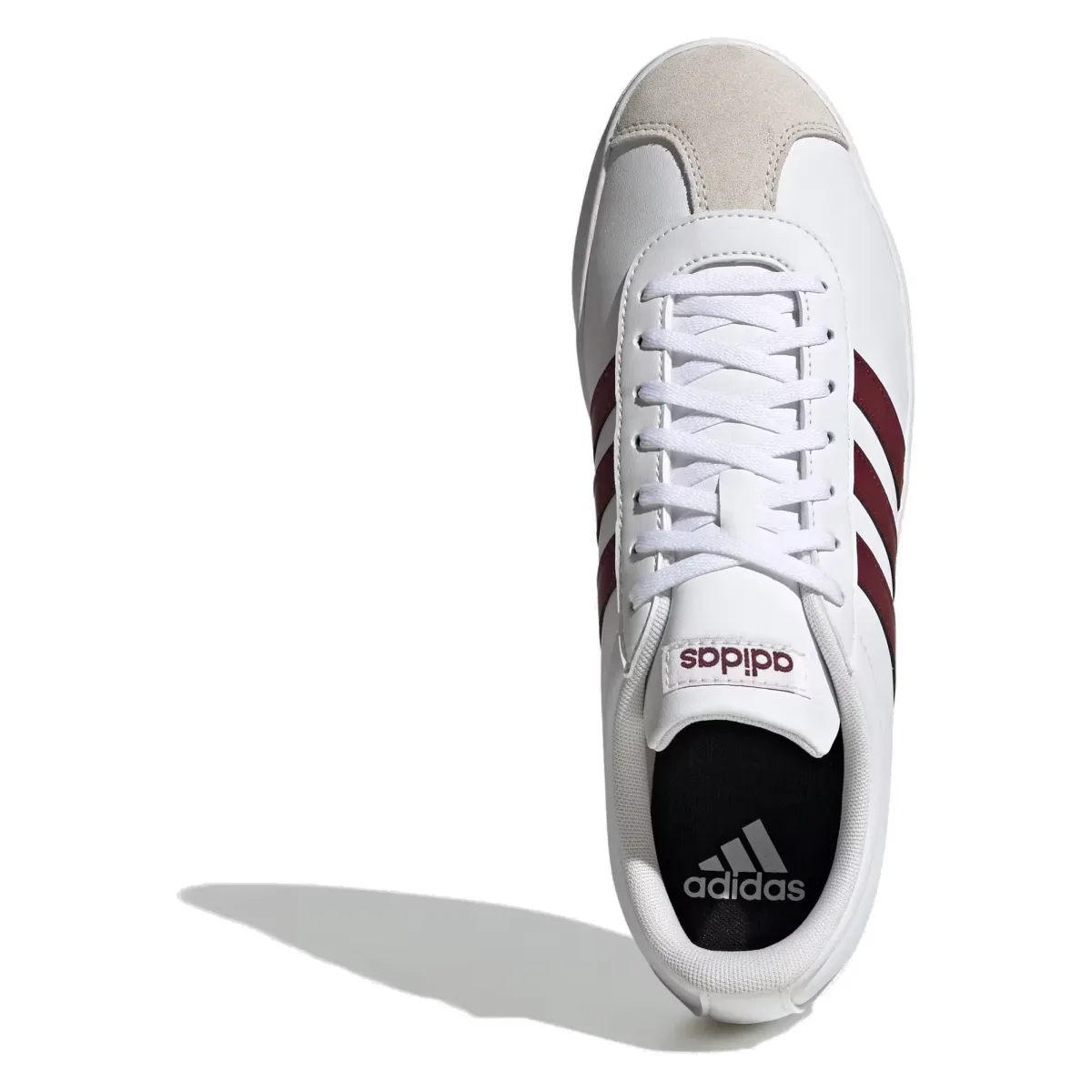 adidas VL Court Base White Shadow Red Grey