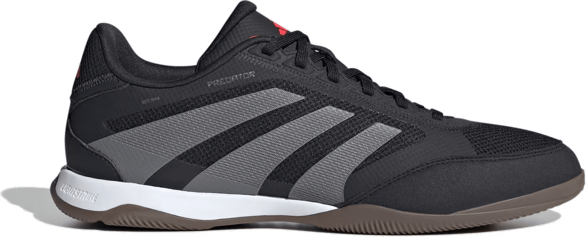 adidas Predator League Indoor Core Black Grey Four Lucid Red