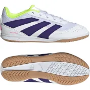 adidas Predator Club Indoor Sala Cloud White Collegiate Purple Lucid Lemon (GS)