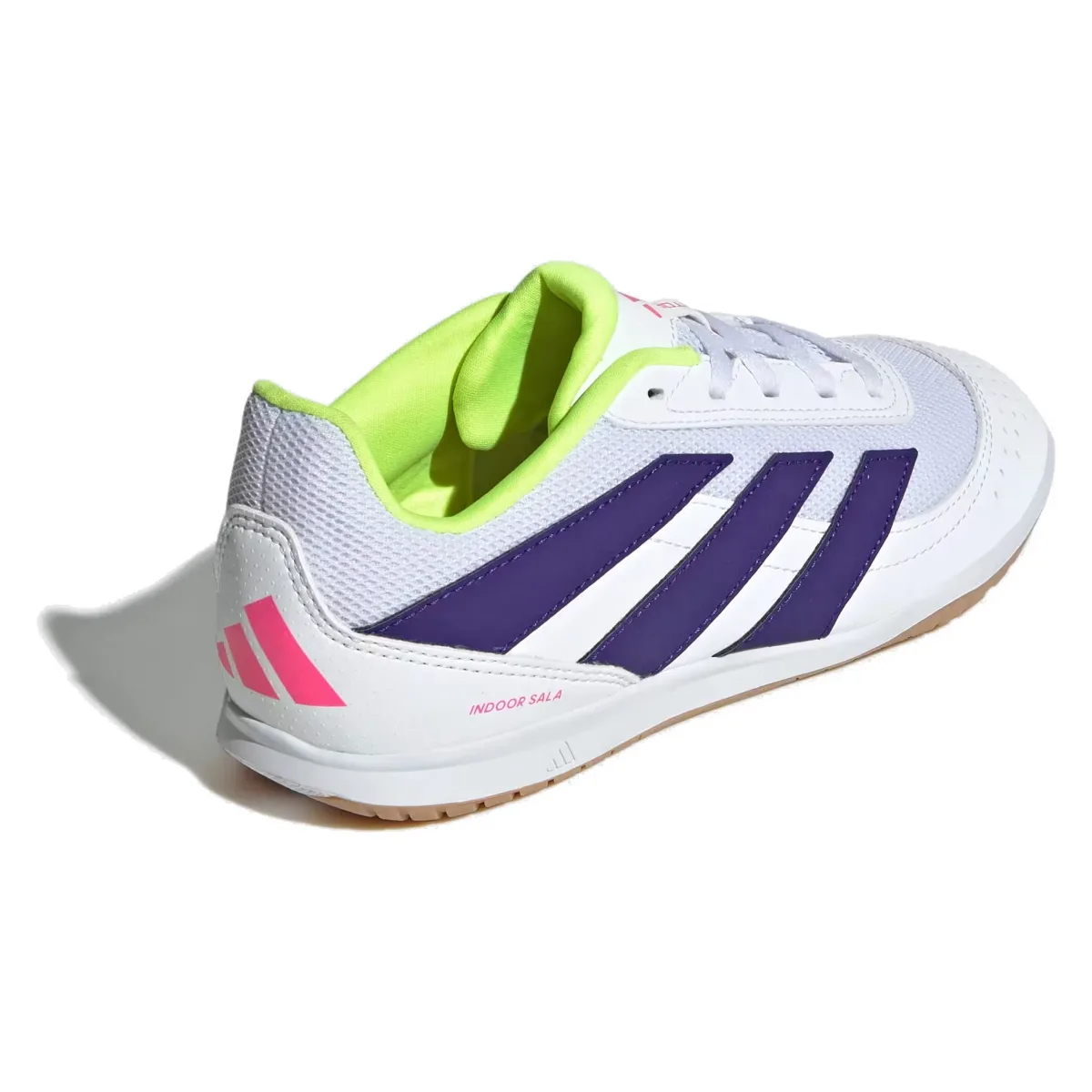 adidas Predator Club Indoor Sala Cloud White Collegiate Purple Lucid Lemon (GS)