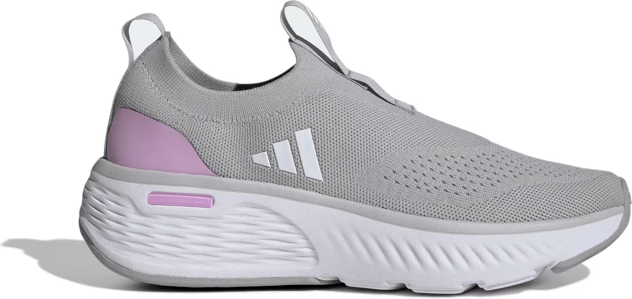 adidas Cloudfoam Go Sock Grey Two Cloud White Bliss Lilac (Women's)