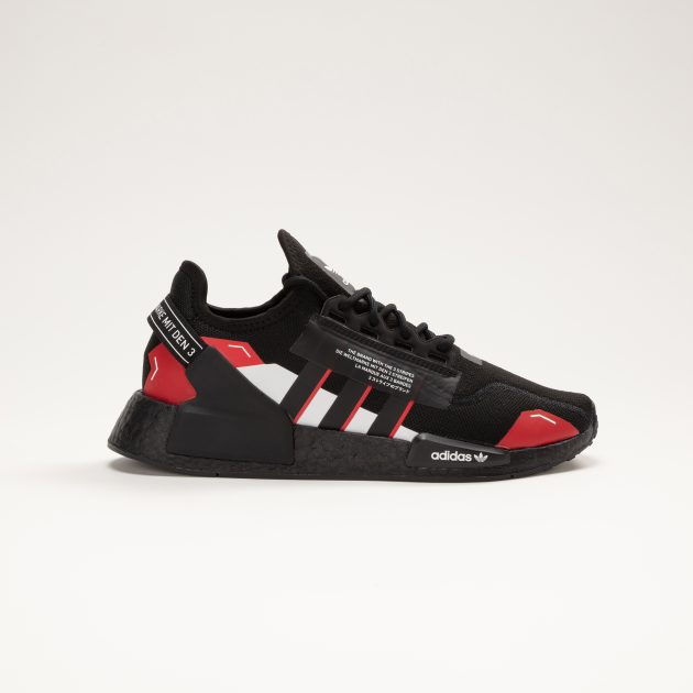 Nmd r1 v2 schwarz rot Clearance