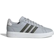 adidas Grand Court Halo Silver Shadow Olive Cloud White