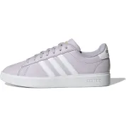 adidas Grand Court Silver Dawn Cloud White Gold Metallic (Women's)