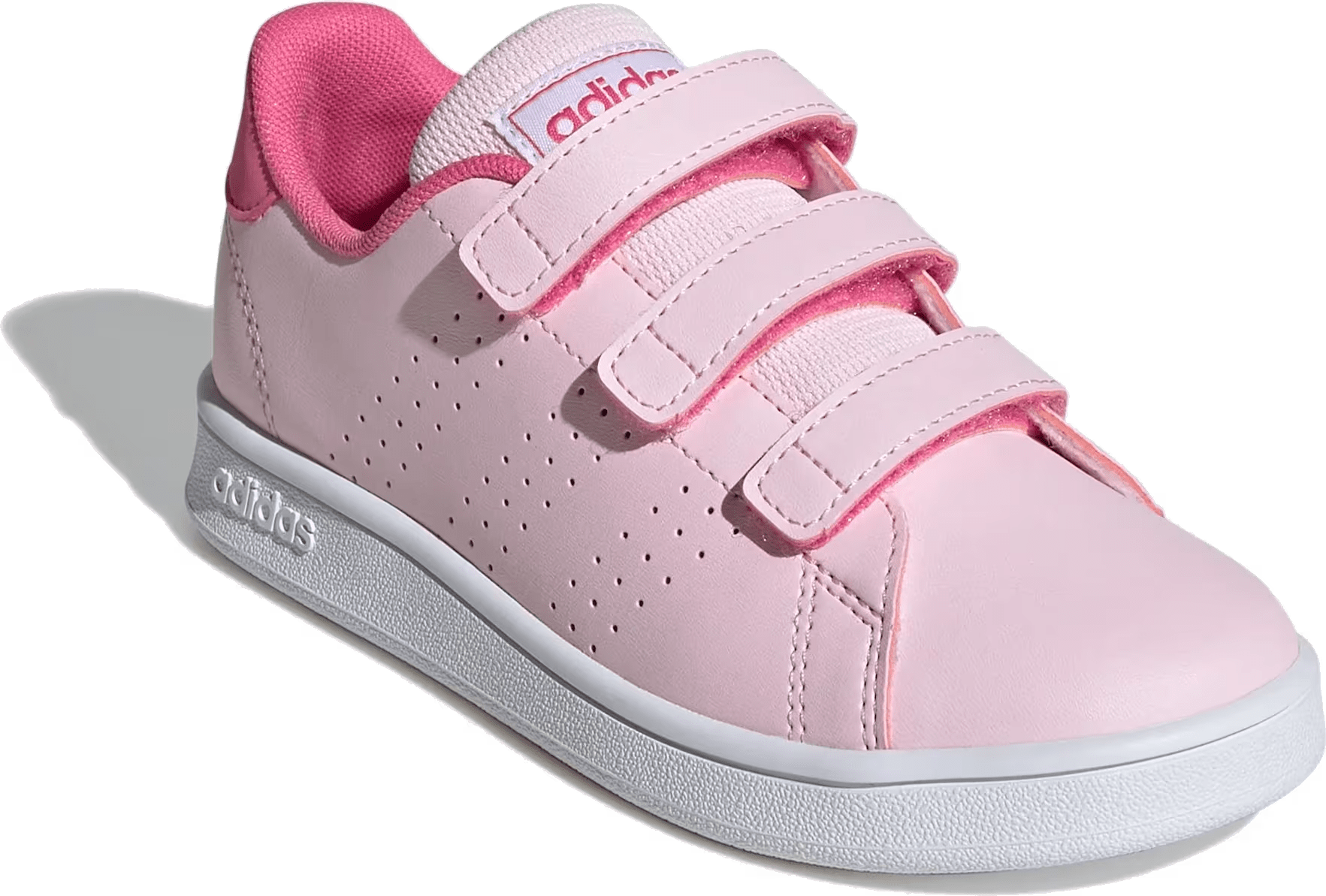 adidas Advantage Court Lifestyle Clear Pink Pulse Magenta Cloud White (PS)