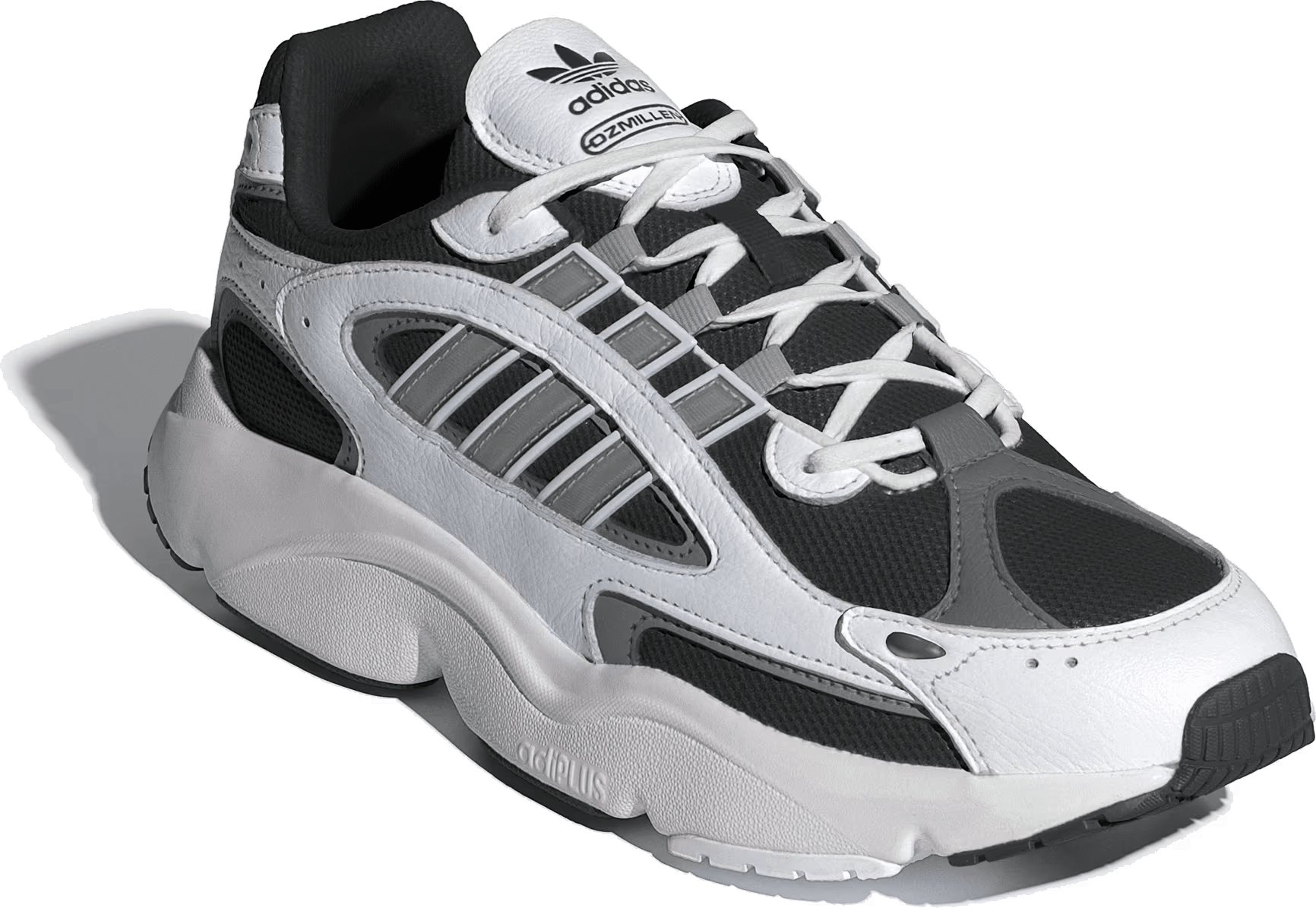 adidas Ozmillen Cloud White Silver Metallic Grey Three