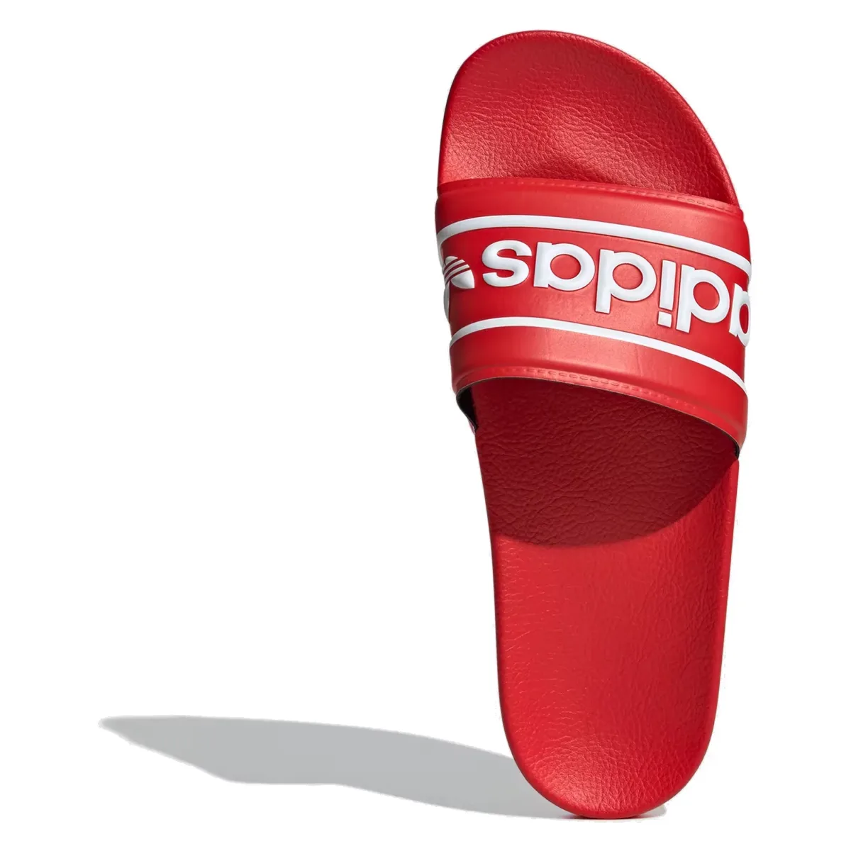 adidas Adilette Slides Red Cloud White