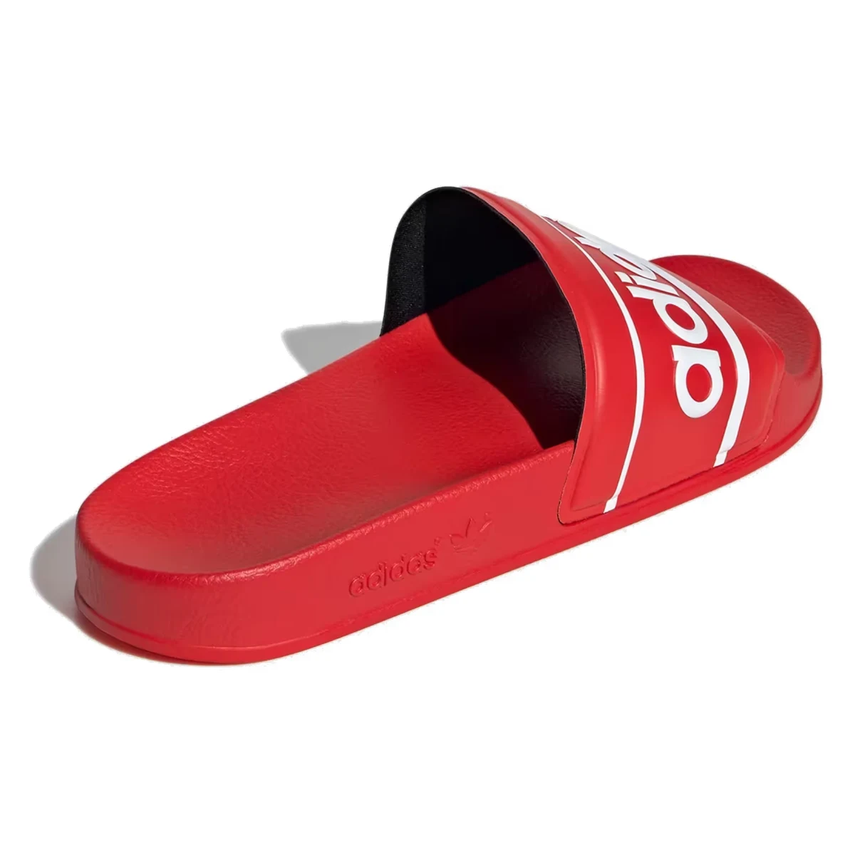 adidas Adilette Slides Red Cloud White