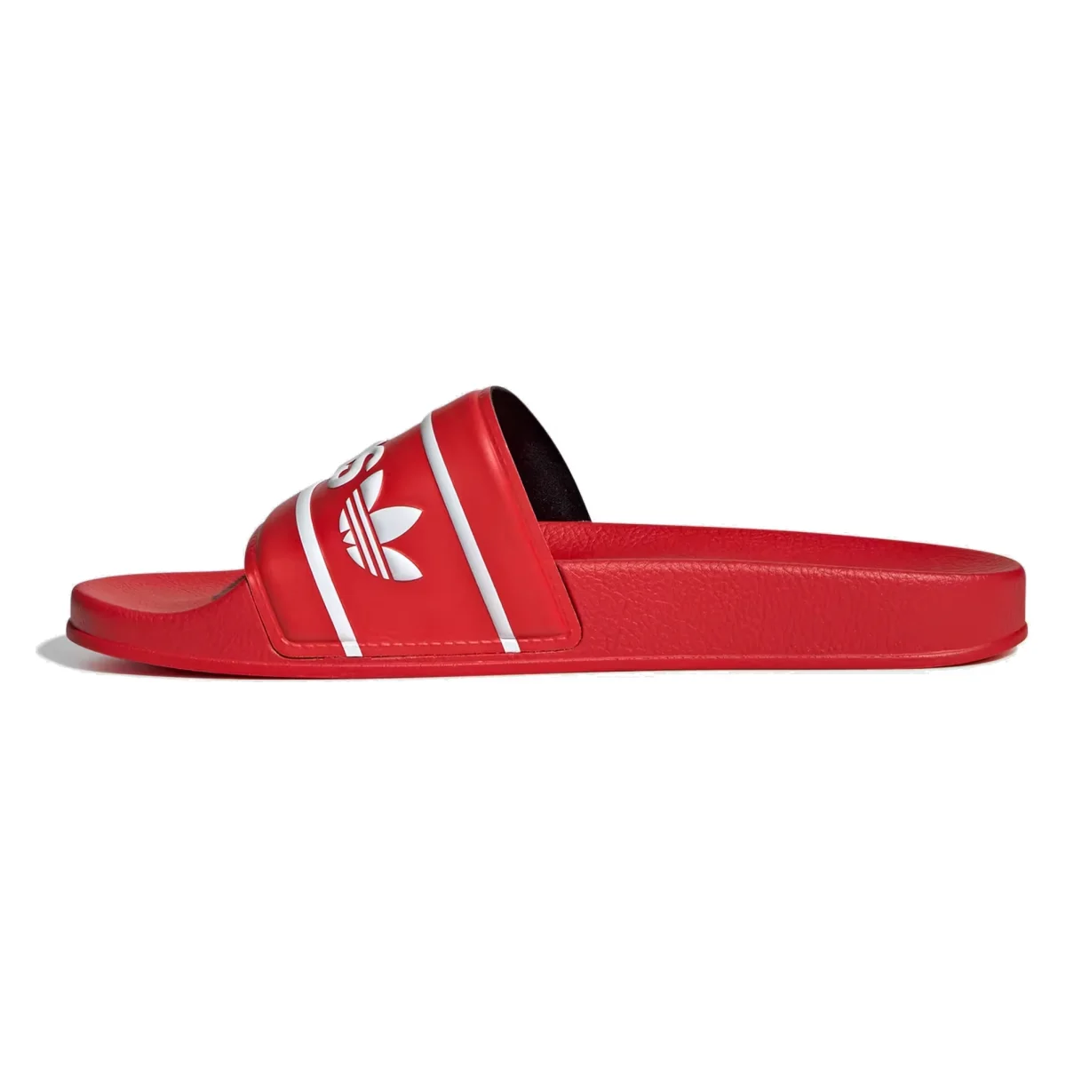 adidas Adilette Slides Red Cloud White