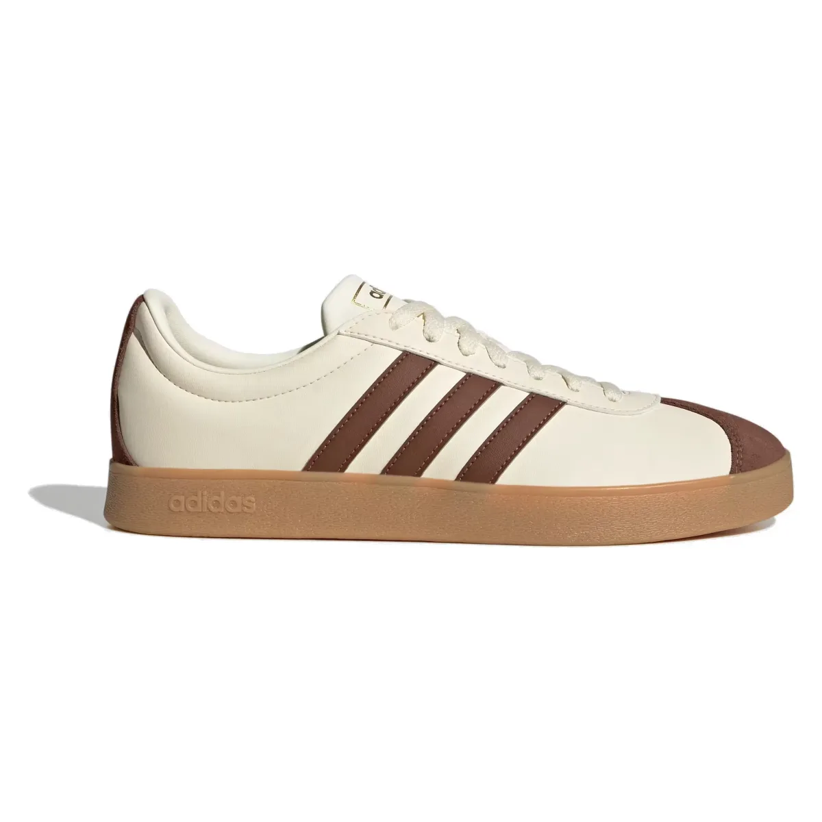 adidas VL Court 2.0 Cream White Preloved Brown Gum
