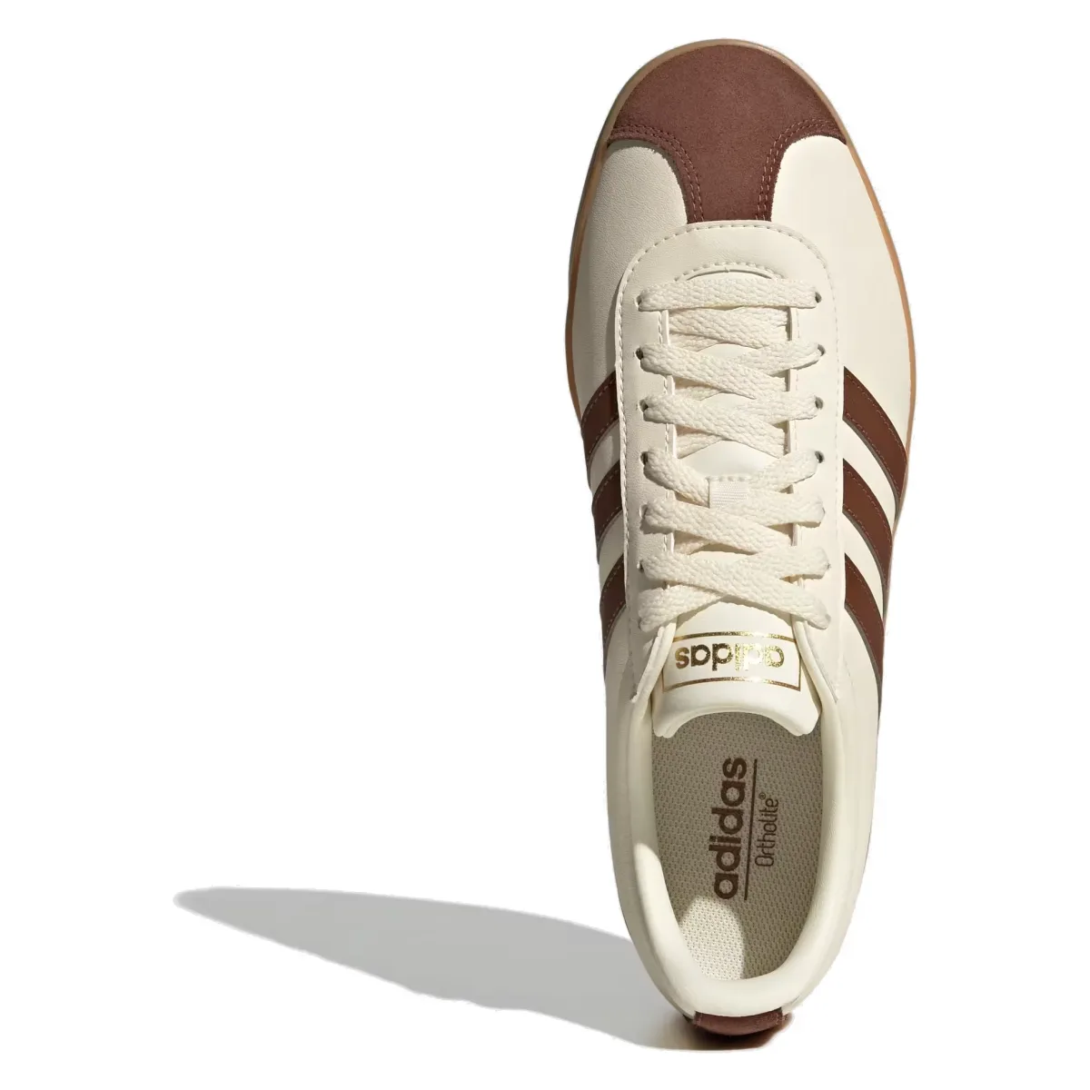 adidas VL Court 2.0 Cream White Preloved Brown Gum