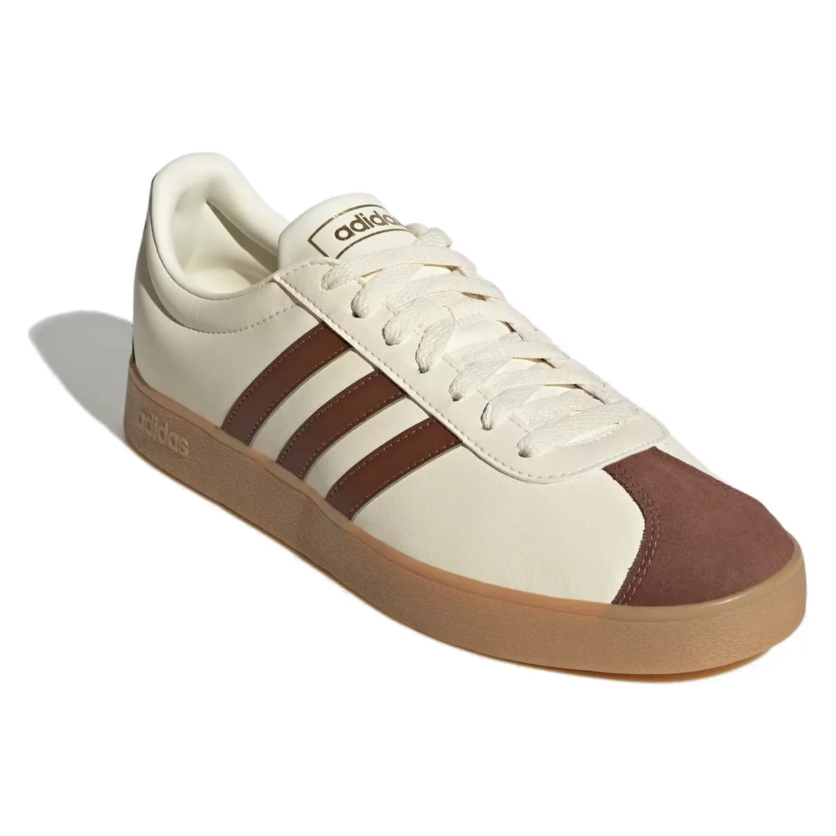 adidas VL Court 2.0 Cream White Preloved Brown Gum